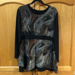 3/$30 - Animal Print Tunic